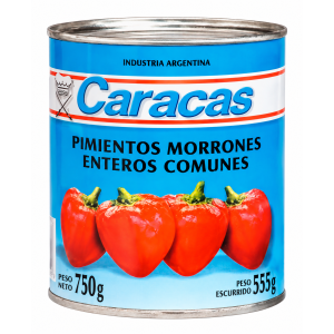 Pimiento Entero Caracas X 750 Gr