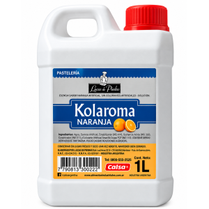 Kolaroma Naranja Calsa  X 1 L