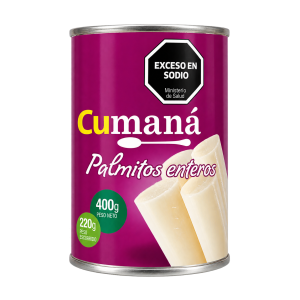 Palmito Entero Cumana X 396 Gr