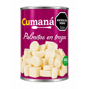 Palmito Trozos Cumana X 396 Gr
