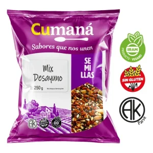 Mix De Semillas Para Desayuno Sin Tacc Cumana X 250 Gr