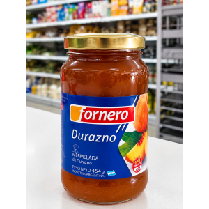 Mermelada Durazno Fornero X 454 Gr