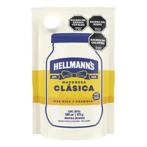 Mayonesa Hellmanns X 475 Gr