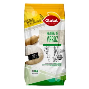 Harina De Arroz Glutal X 1 Kg