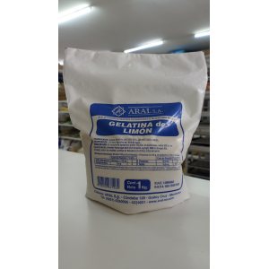 Gelatina Limon Aral X 1 Kg 