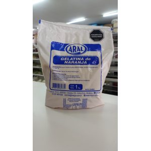 Gelatina Naranja X 1 Kg Aral