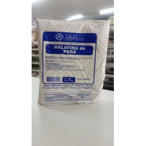 Gelatina Pera X 1 Kg Aral