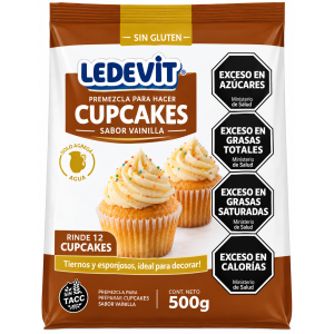 Premezcla Cupcake Vainilla Ledevit