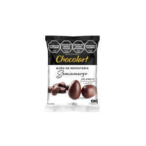 Bano Chocolart Semi Amargo X 500 Gr