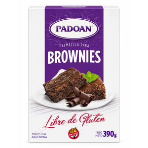 Premezcla Bizcochuelo Brownie Padoan X 500 Gr