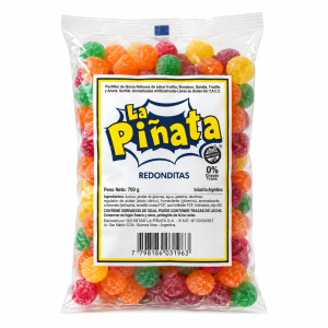 Gomita Surtida Redonda La Pinata X 700 Gr