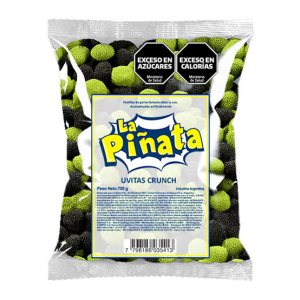 Gomitas Uvitas Crunch La Pinata X 700 Gr