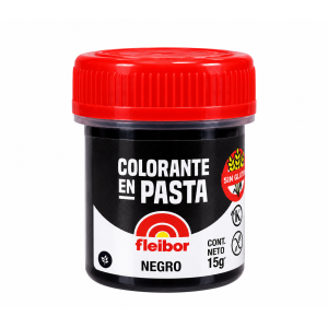 Colorante Pasta Negro Fleibor X 15 Gr