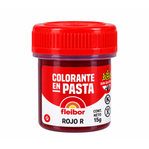 Colorante Pasta Rojo R Fleibor X 15 Gr