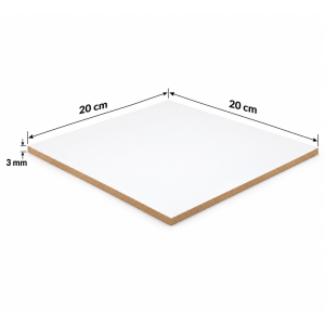 Bandeja Torta Mdf 20cm X 20cm X 3mm
