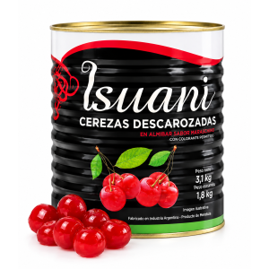 Cerezas Enteras Isuani X 3.1 Kg