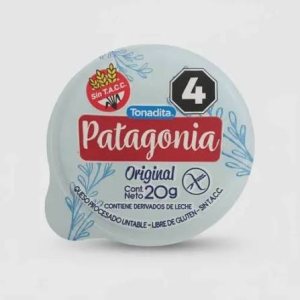 Queso Crema Indiv Patagonia X 90 U X 20 Gr