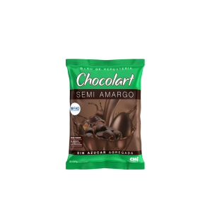 Bano Chocolart Semi Amargo Sin Azucar X 500 Gr