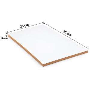 Bandeja Torta Mdf 25cm X 35cm X 3mm