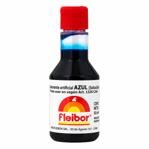 Colorante Liquido Azul Fleibor X 30 Cc