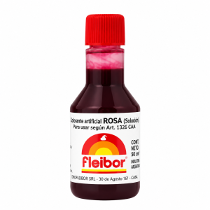 Colorante Liquido Rosa Fleibor X 30 Cc