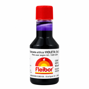 Colorante Liquido Violeta Fleibor X 30 Cc