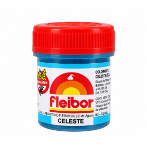 Colorante Pasta Celeste Fleibor X 15 Gr