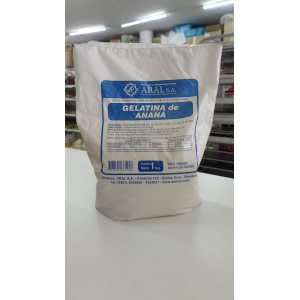 Gelatina Anana Aral X 1 Kg 