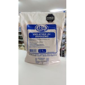 Gelatina Durazno X 1 Kg Aral