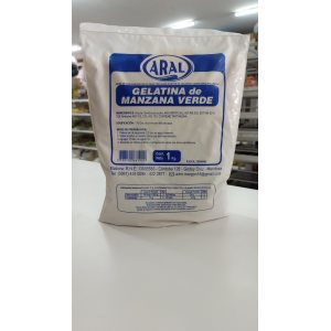 Gelatina Manzana  X 1 Kg Aral