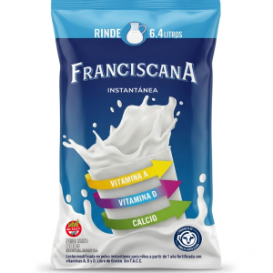 Leche En Polvo Fortificada Franciscana X 800 Gr