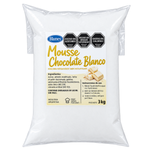 Mousse Chocolate Blanco Bulnes X 3kg 