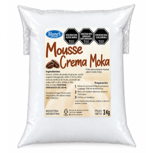 Mousse Crema Moka Bulnes X 3 Kg 