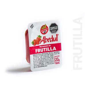 Mermelada Individual Frutilla Abedul 108 U X 20 Gr