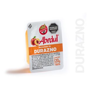 Mermelada Individual Durazno Abedul X 108 U X 20 Gr