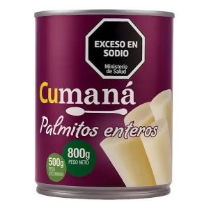Palmito Entero Cumana X 800 Gr
