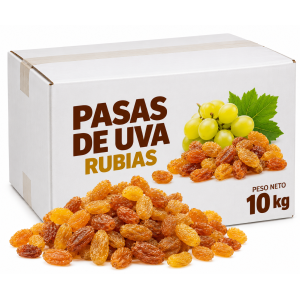 Pasas De Uva Rubia Caja X 10 Kg 