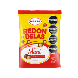 Redondela Rellena Mani X 500 Gr